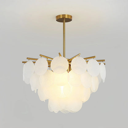 Frosted Glass Chandelier - Loonglight