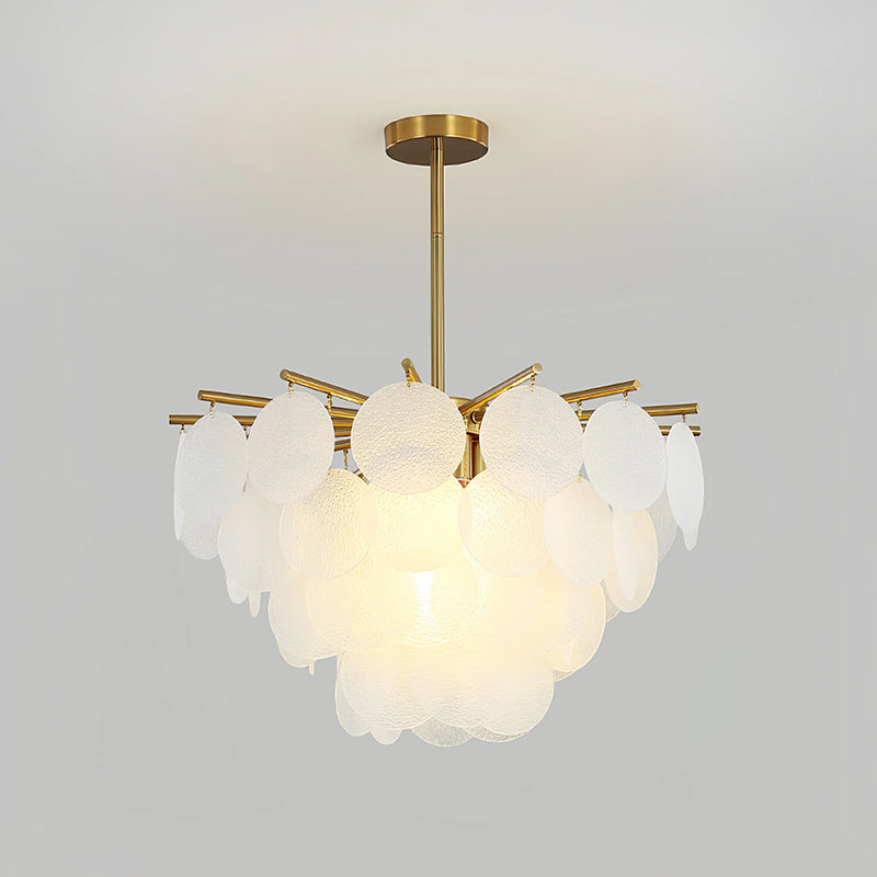 Frosted Glass Chandelier - Loonglight