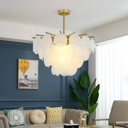 Frosted Glass Chandelier - Loonglight