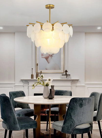 Frosted Glass Chandelier - Loonglight