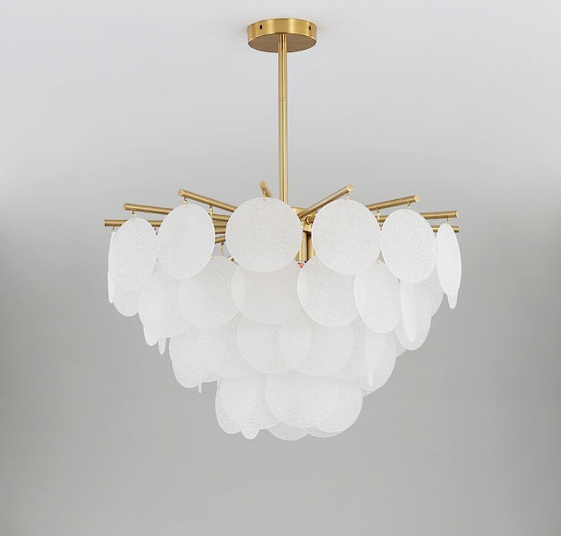 Frosted Glass Chandelier - Loonglight