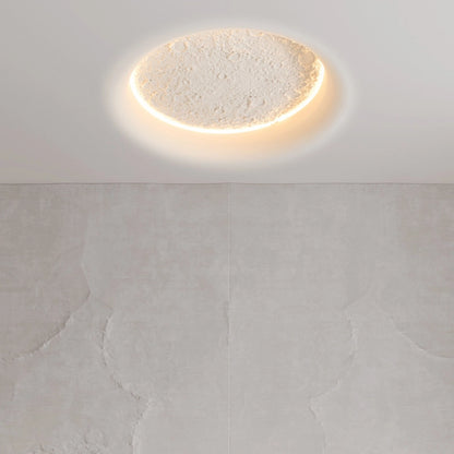 Full Moon Plaster Wall Lamp