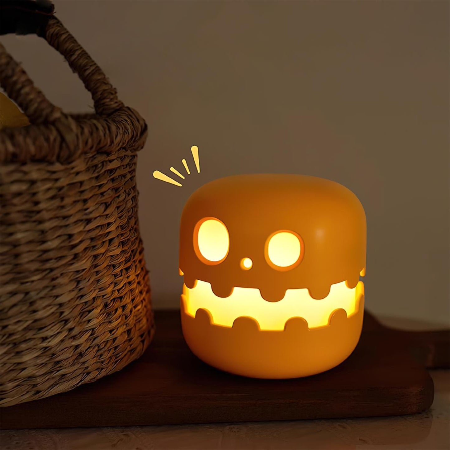 Funny Pumpkin Table Lamp - Loonglight