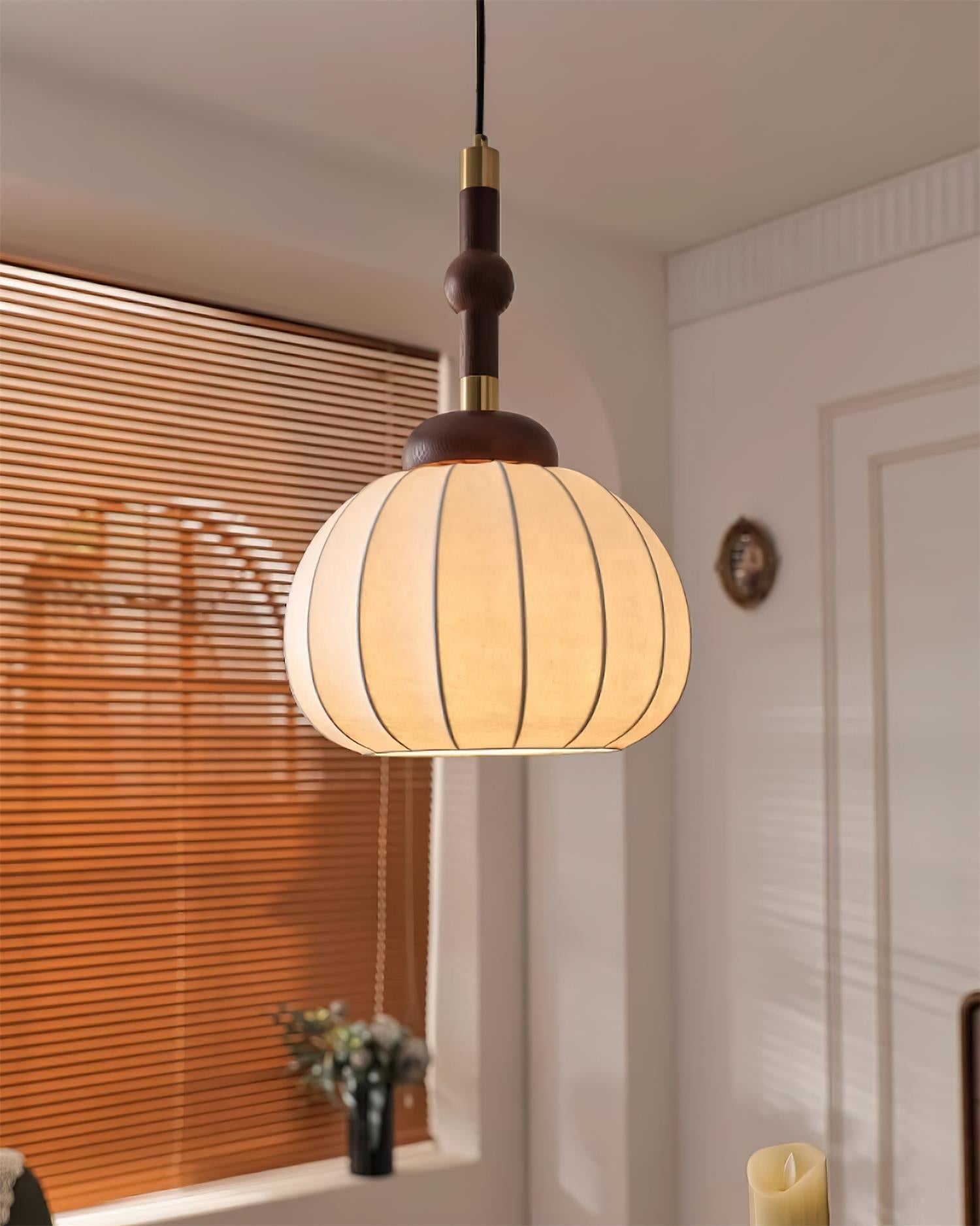 Gaya Silk Pendant Light - Loonglight