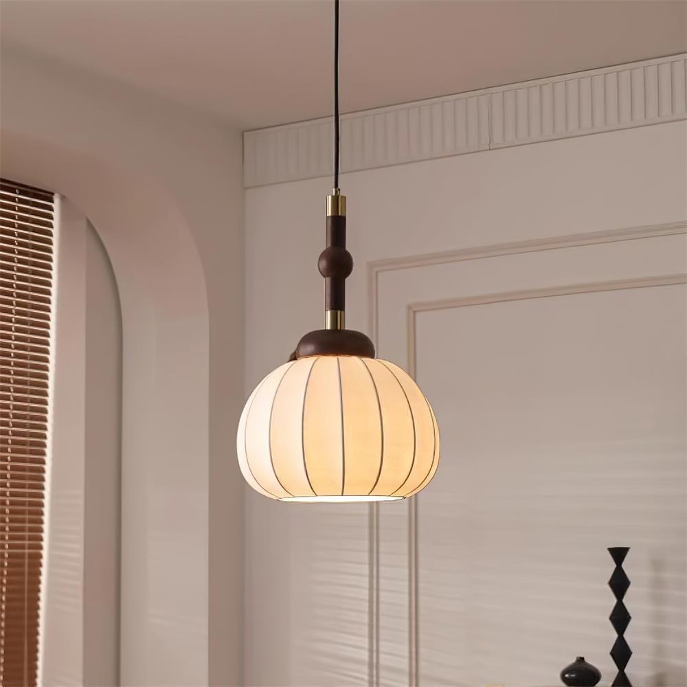 Gaya Silk Pendant Light - Loonglight