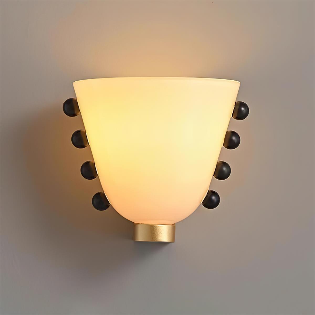 Gemma Glass Cup Wall Lamp