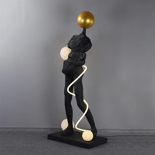 Ginasta Sculpture Floor Lamp - Loonglight