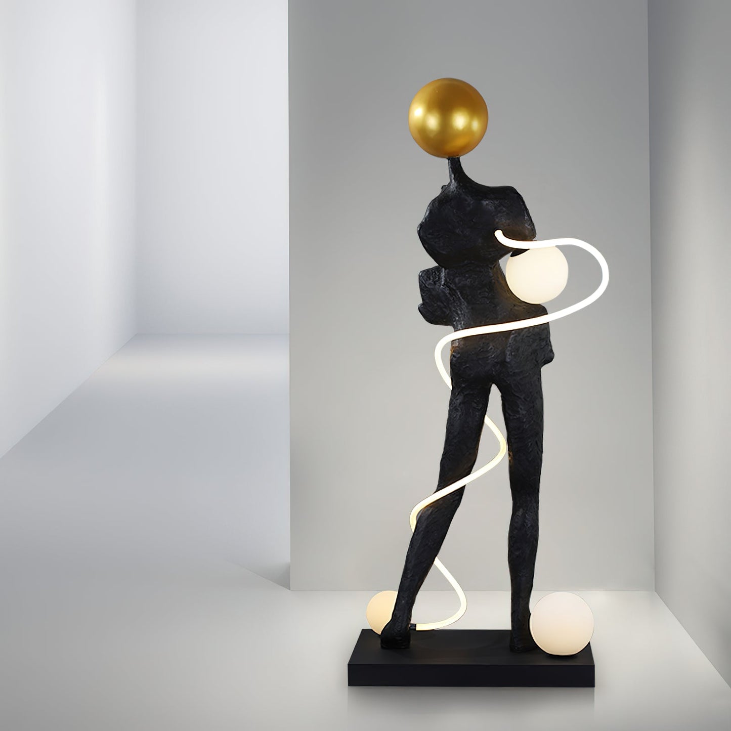 Ginasta Sculpture Floor Lamp - Loonglight