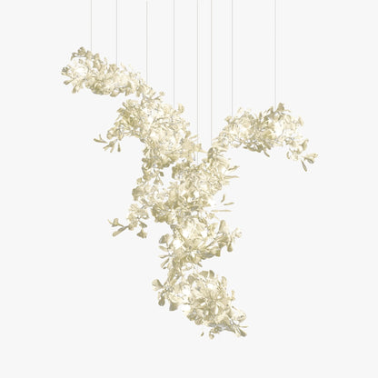 Bloom Ginkgo Leaf Chandelier - Loonglight