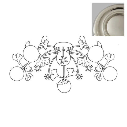 Gingko Glass Ball Ceiling Light - Loonglight