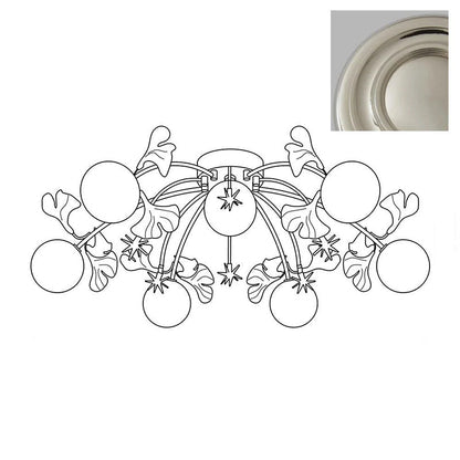 Gingko Glass Ball Ceiling Light - Loonglight