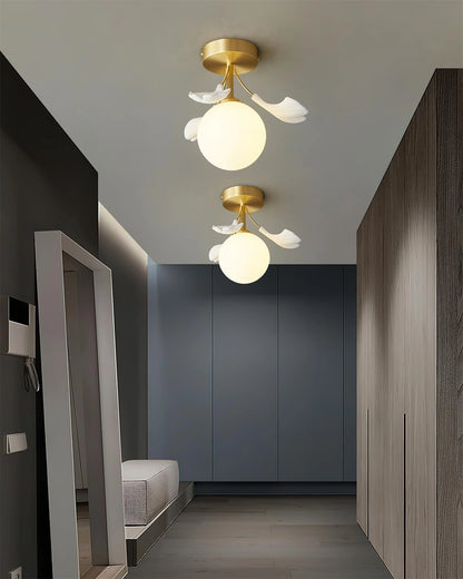 Ginkgo Rosalia Ceiling Light - Loonglight