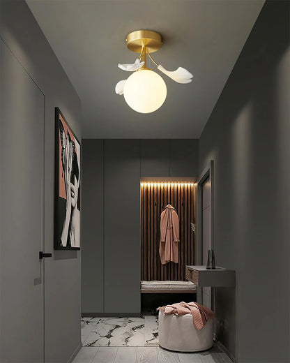 Ginkgo Rosalia Ceiling Light - Loonglight