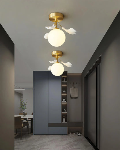 Ginkgo Rosalia Ceiling Light - Loonglight
