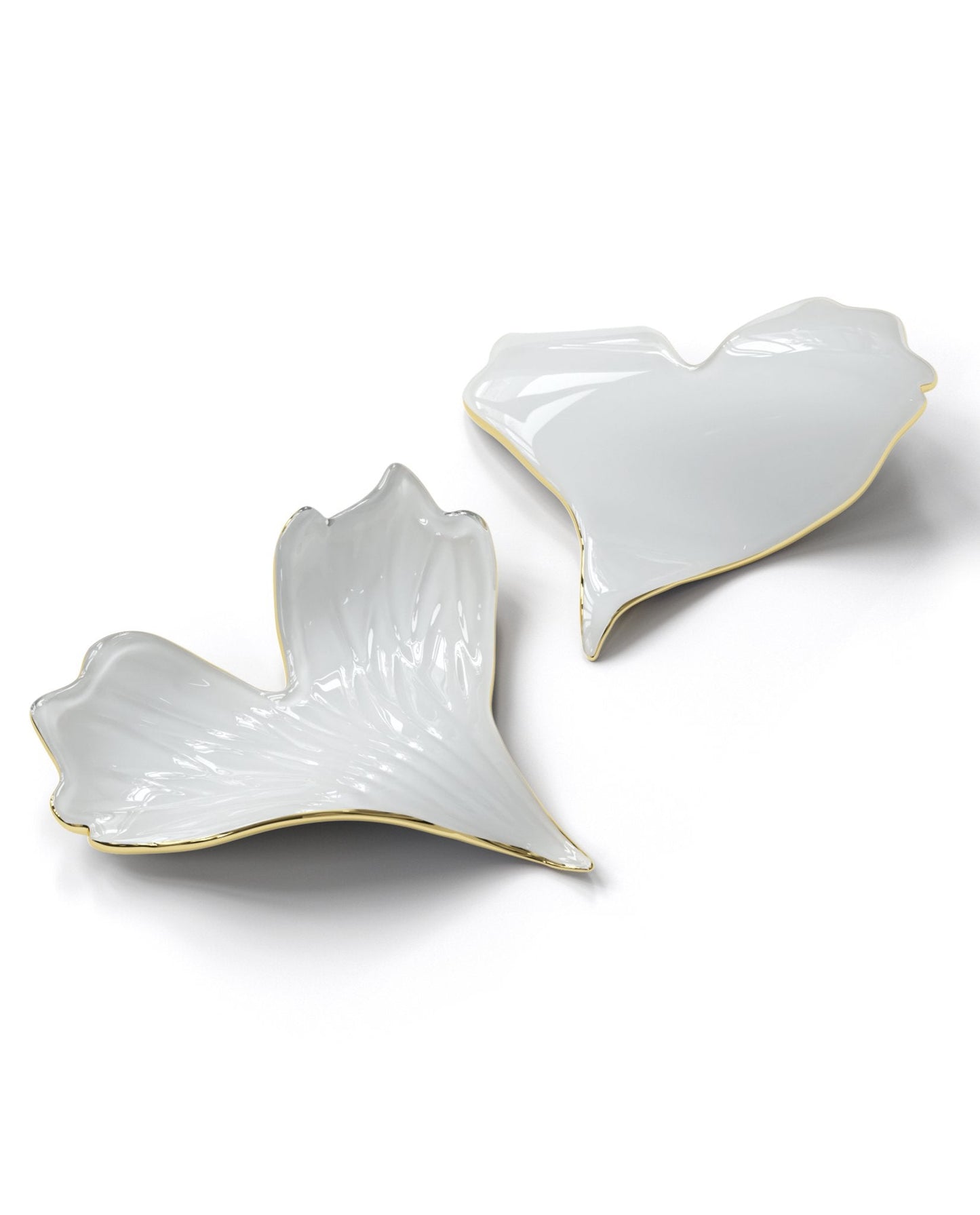 Ginkgo Glass Leaf Chandelier - Loonglight