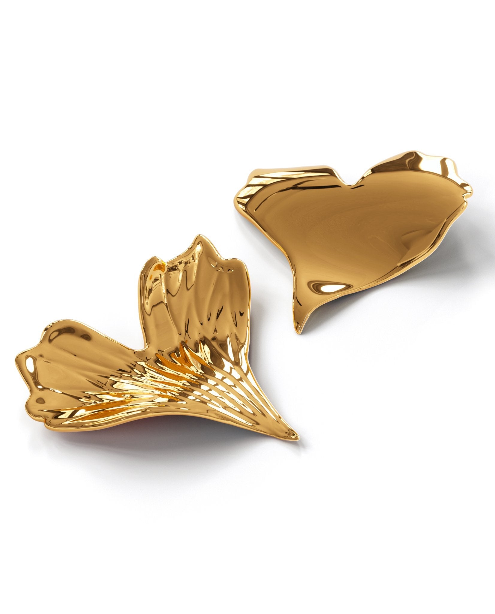 Ginkgo Glass Leaf Chandelier - Loonglight