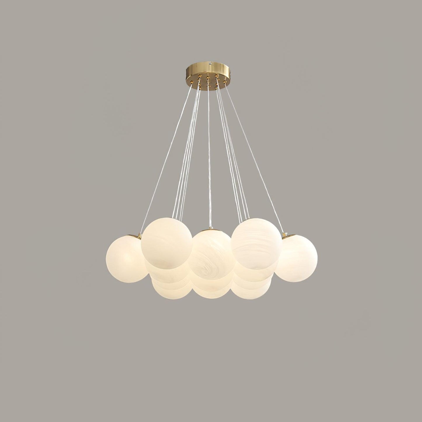 Glass Bubble Chandelier - Loonglight