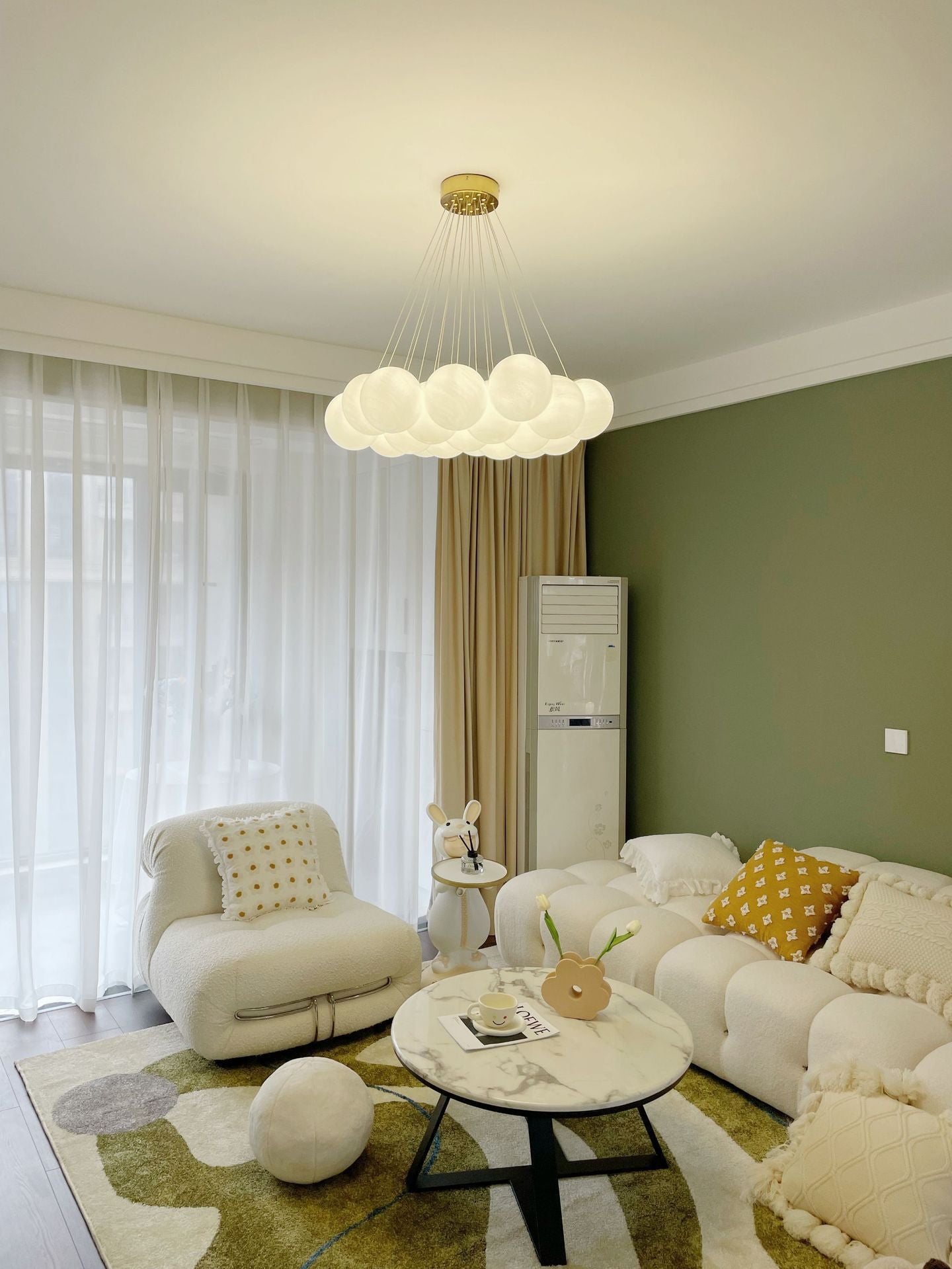 Glass Bubble Chandelier - Loonglight