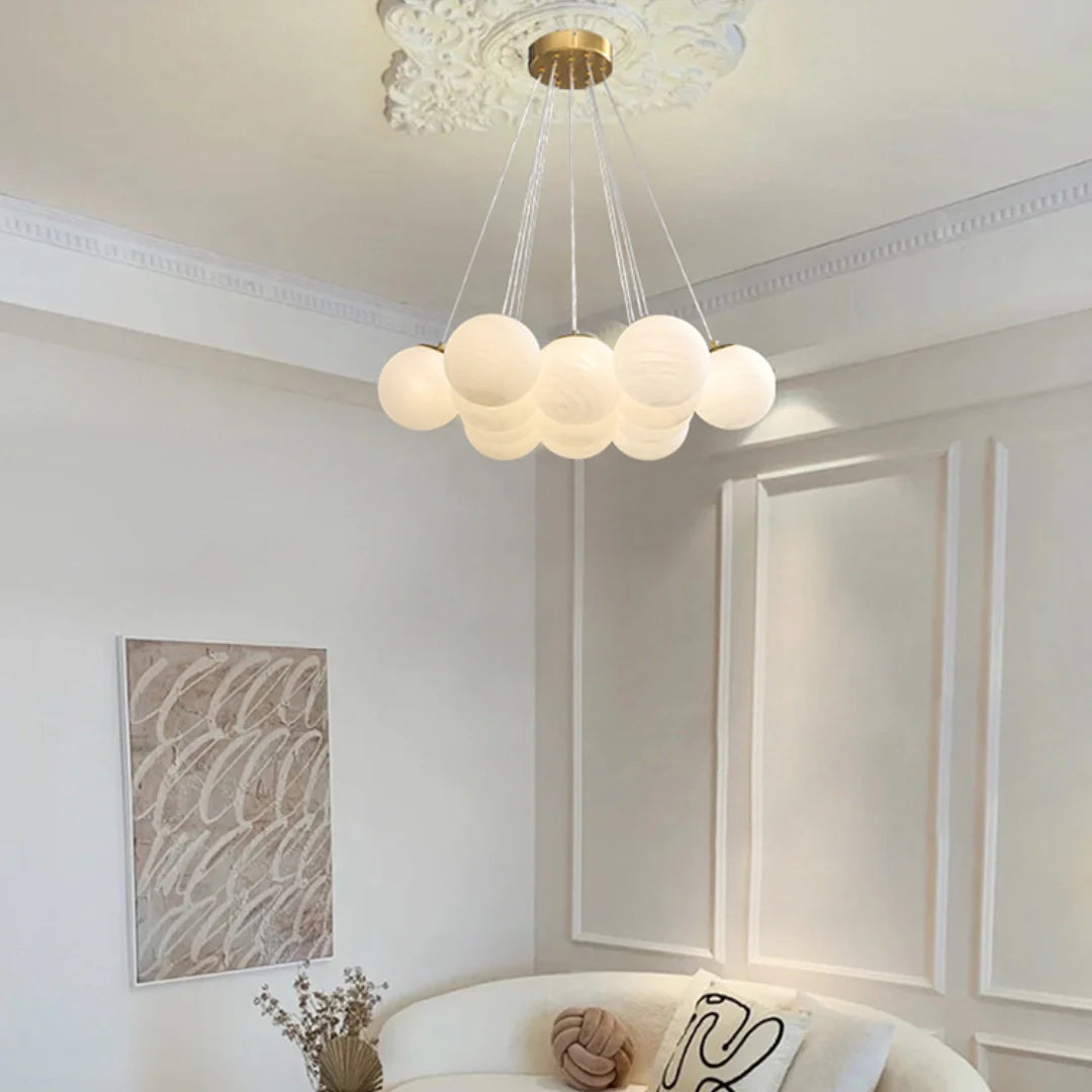 Glass Bubble Chandelier - Loonglight