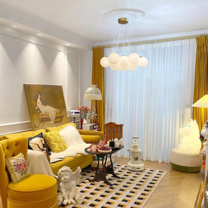 Glass Bubble Chandelier - Loonglight