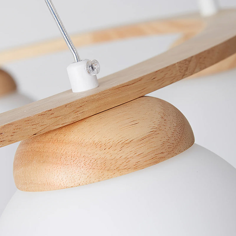 Glass Globe Chandelier - Loonglight