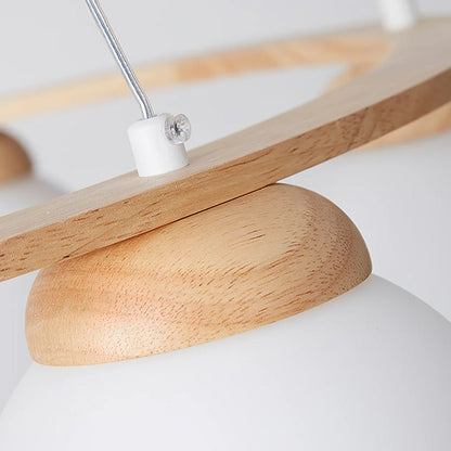 Glass Globe Chandelier - Loonglight