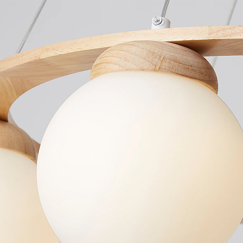 Glass Globe Chandelier - Loonglight