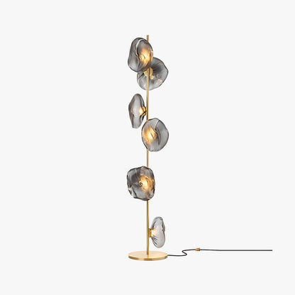 Glass Petals Floor Lamp - Loonglight