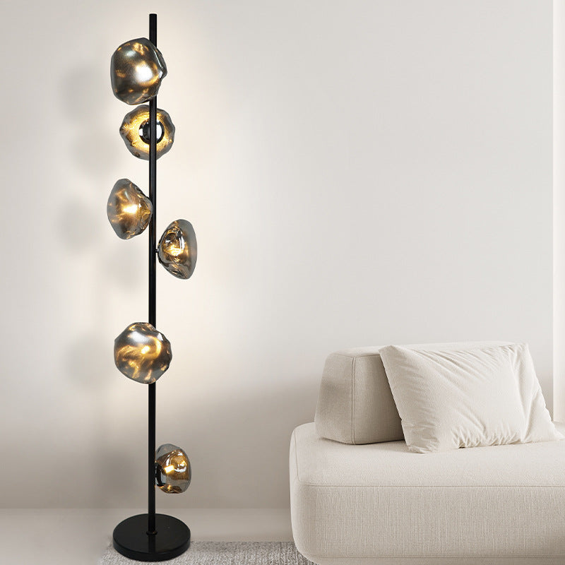 Glass Petals Floor Lamp