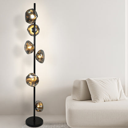 Glass Petals Floor Lamp