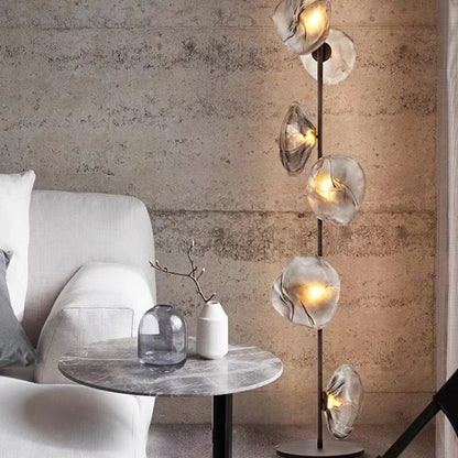 Glass Petals Floor Lamp