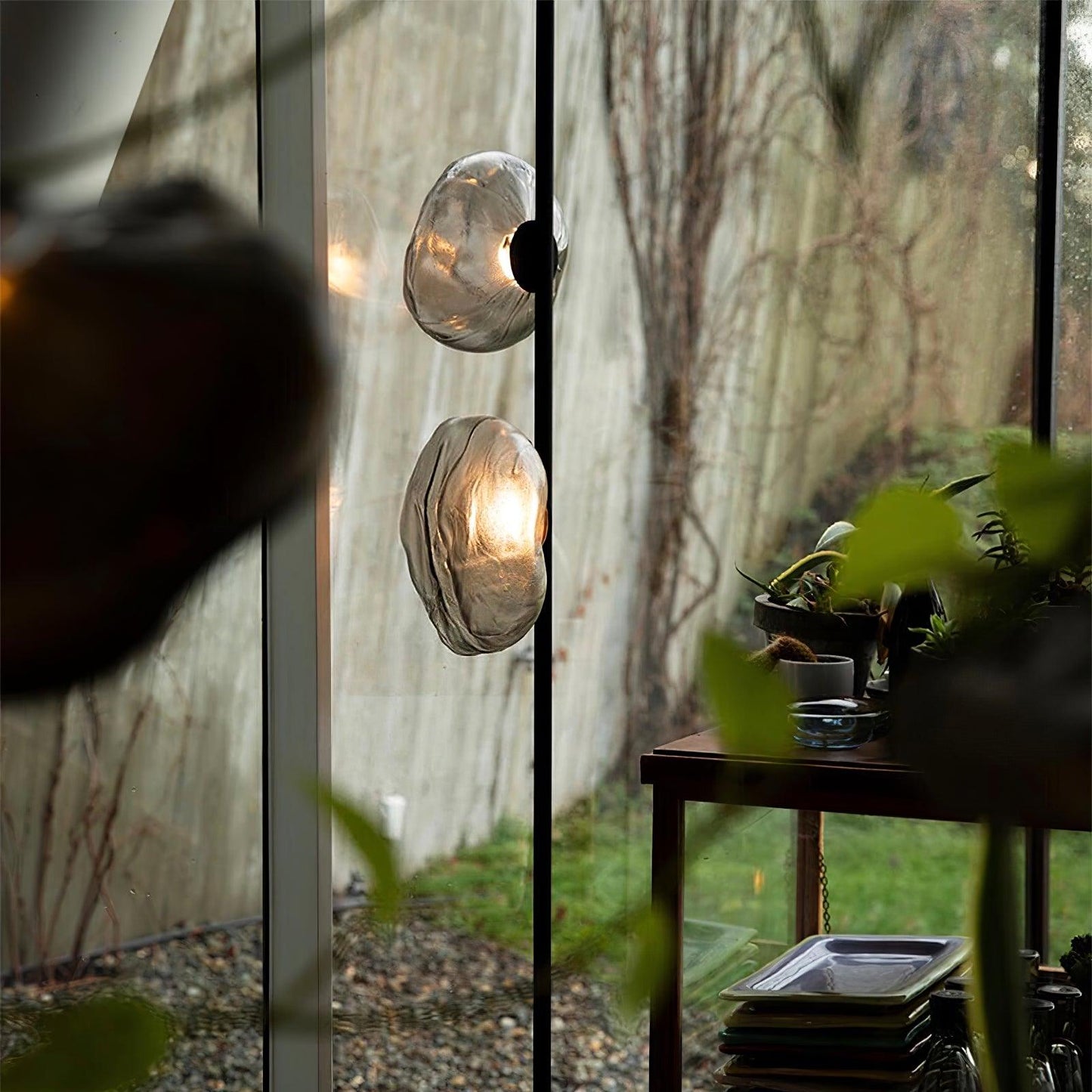 Glass Petals Floor Lamp - Loonglight