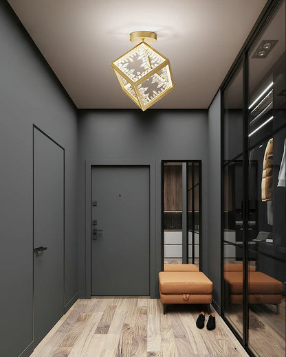 Gold Kristy Ceiling Light - Loonglight