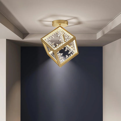 Gold Kristy Ceiling Light - Loonglight
