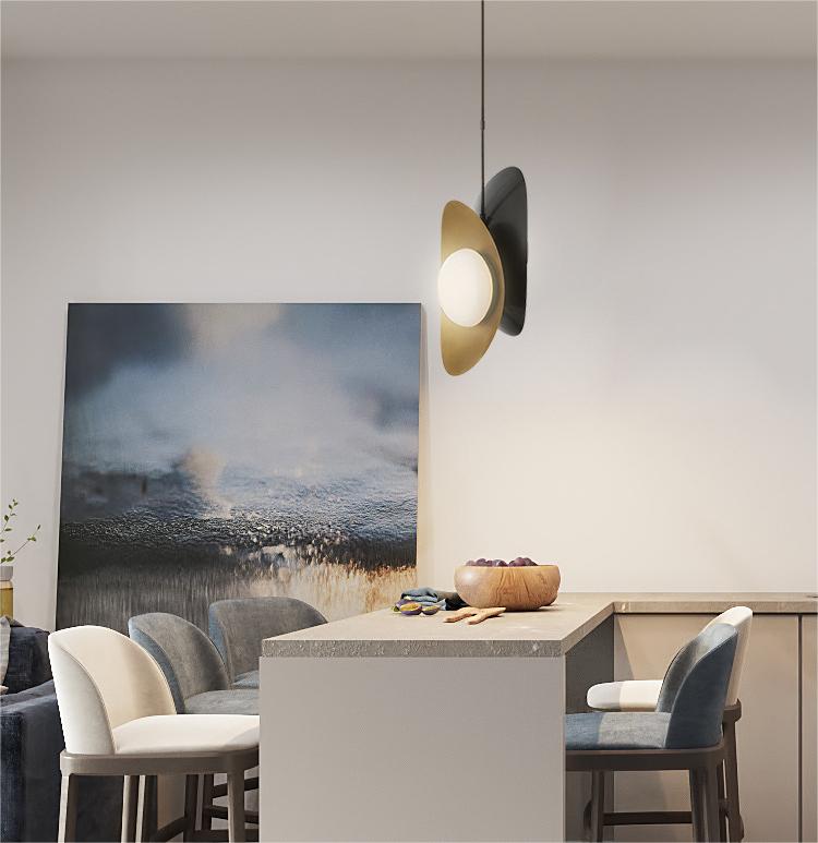 Golden Ingot Pendant Light - Loonglight