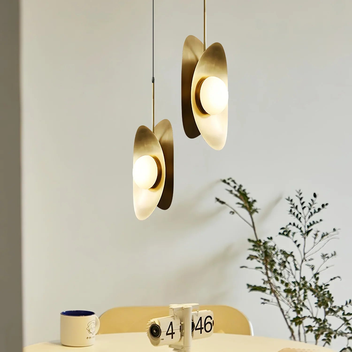 Golden Ingot Pendant Light - Loonglight
