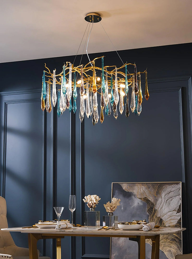 Colorburst Tree Chandelier - Loonglight