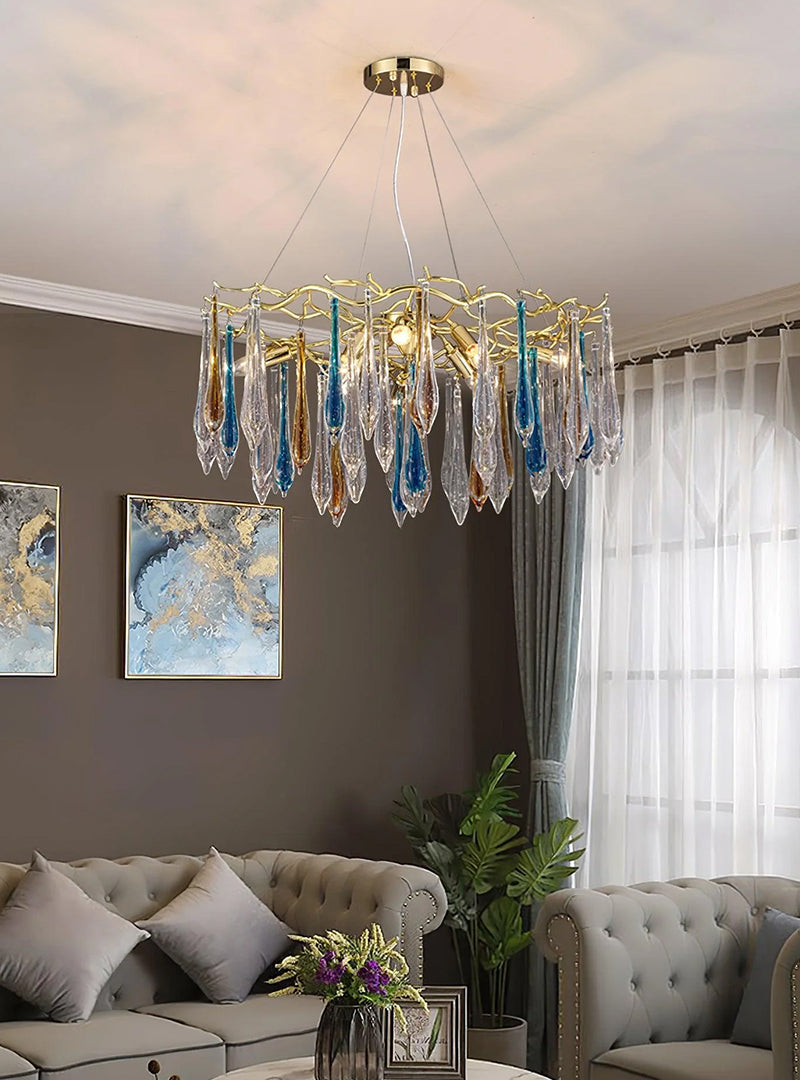 Colorburst Tree Chandelier - Loonglight