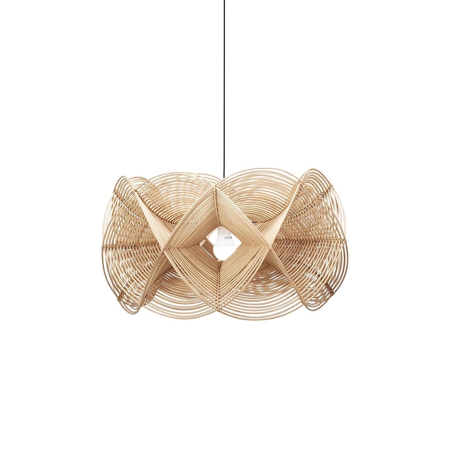 Golven Rattan Pendant Light