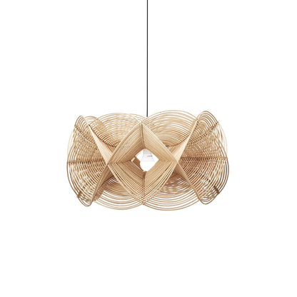 Golven Rattan Pendant Light