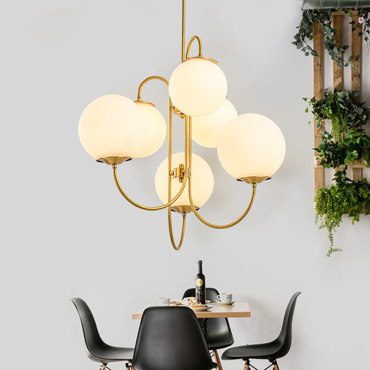 Gooseneck Chandelier - Loonglight