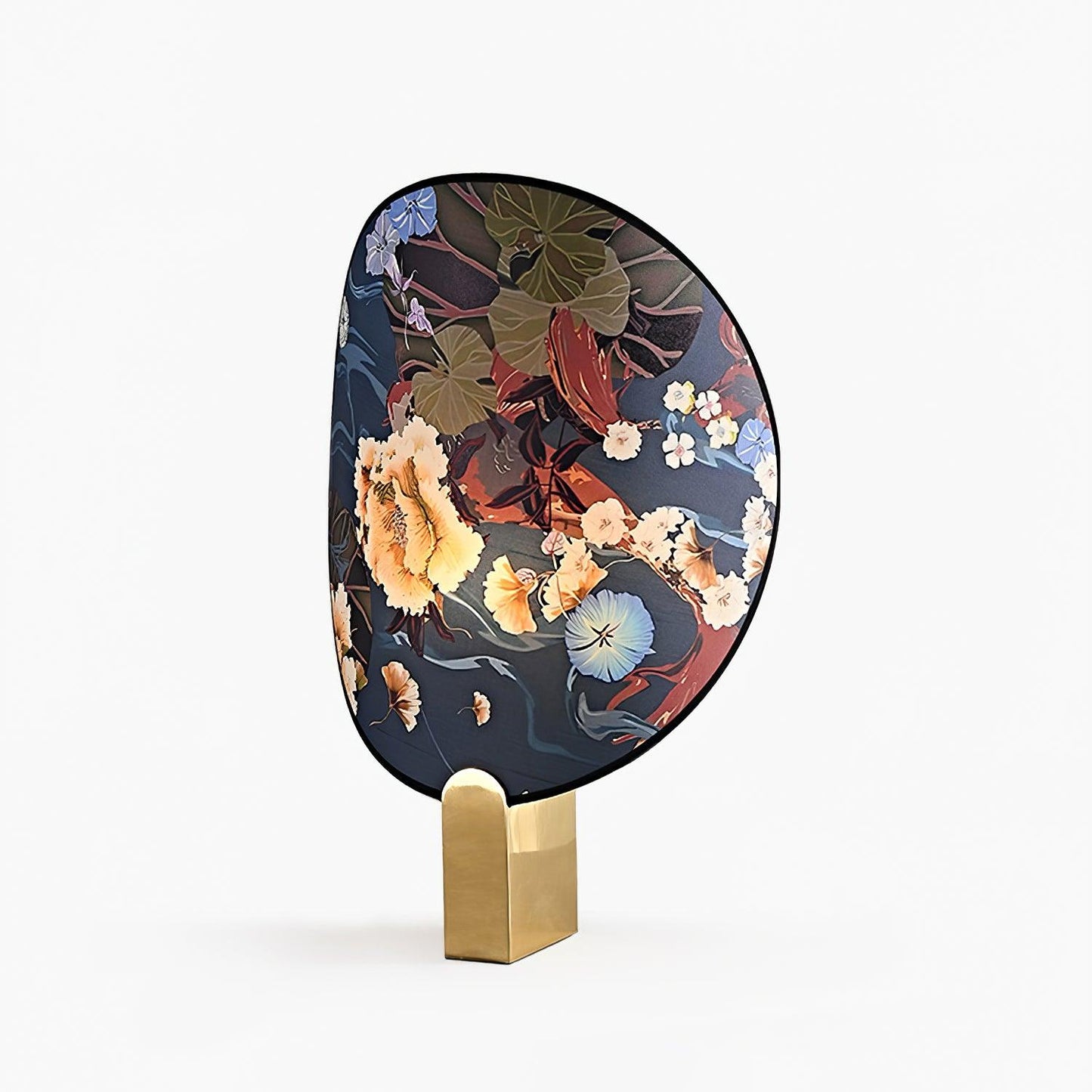 Gothic Ravens Flowers Table Lamp - Loonglight