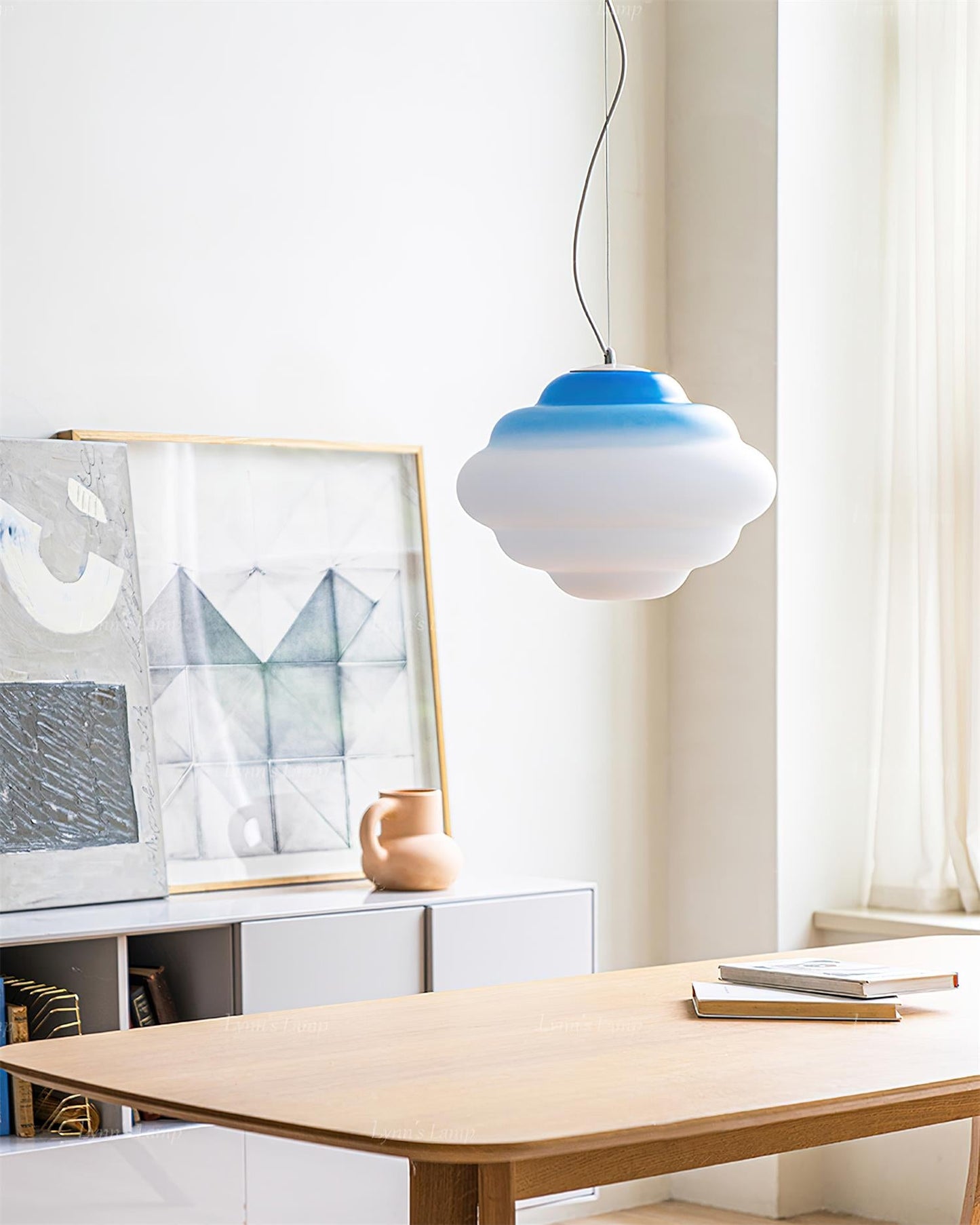 Gradient Cloud Pendant Light