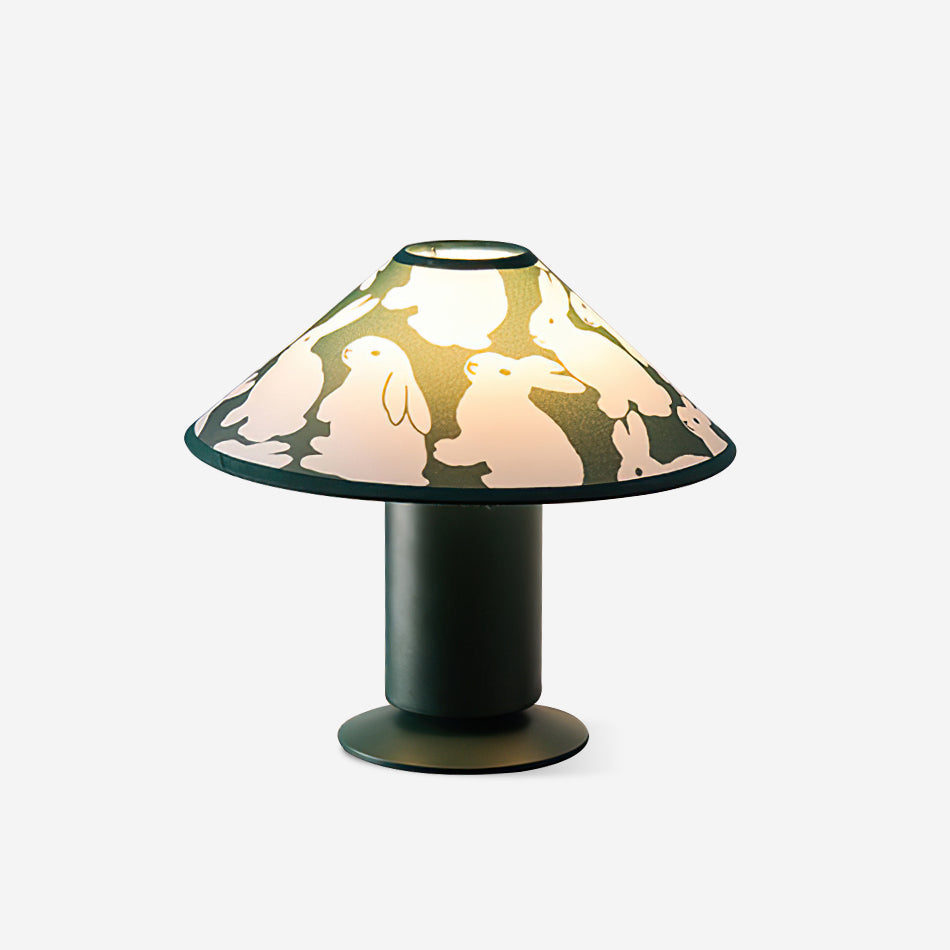 Green Canora Table Lamp - Loonglight