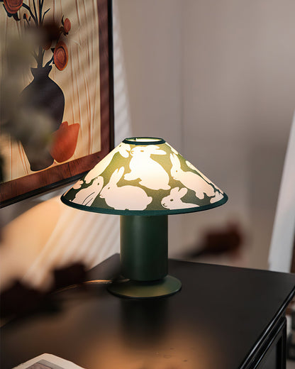 Green Canora Table Lamp - Loonglight