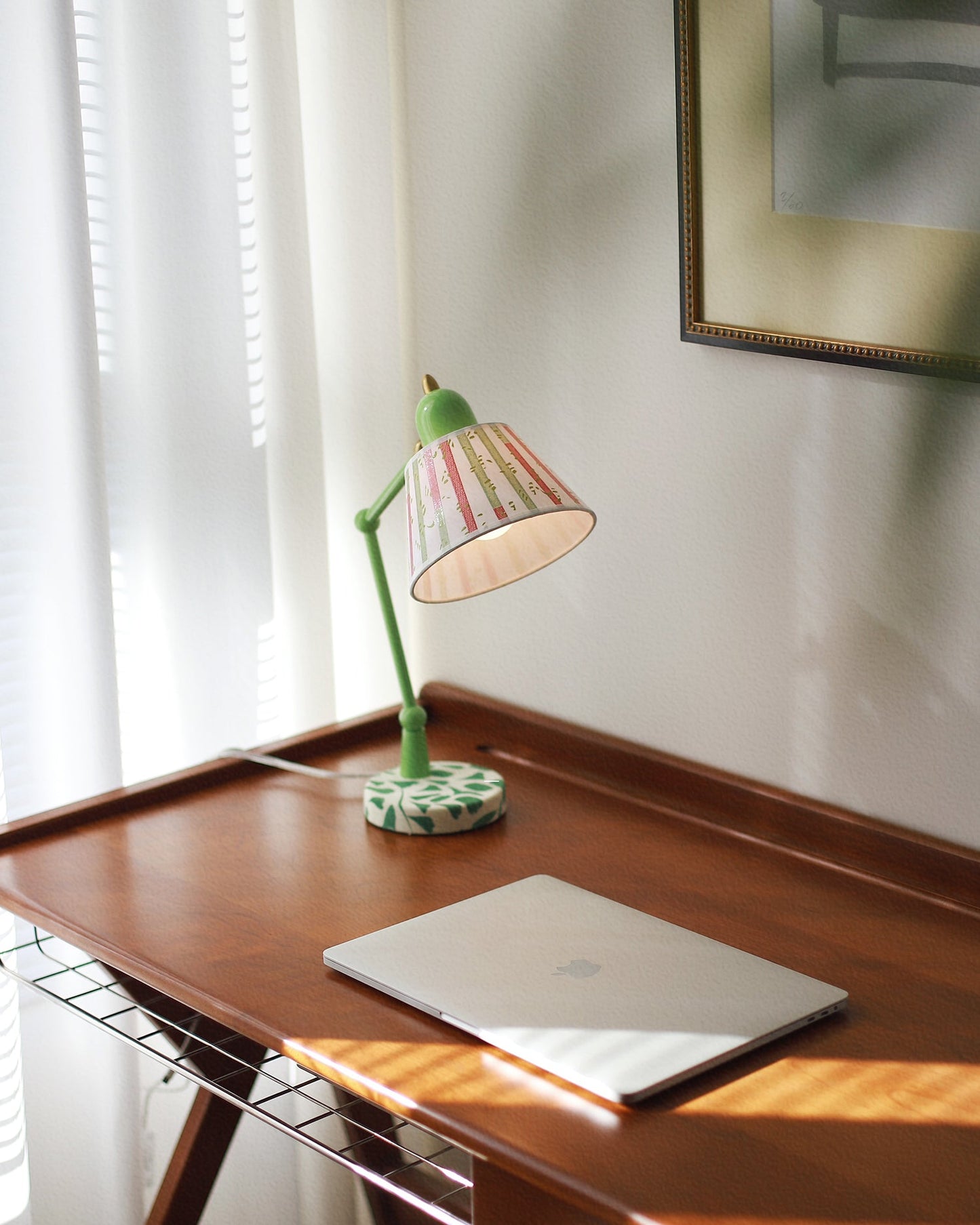 Groene Leesa tafellamp