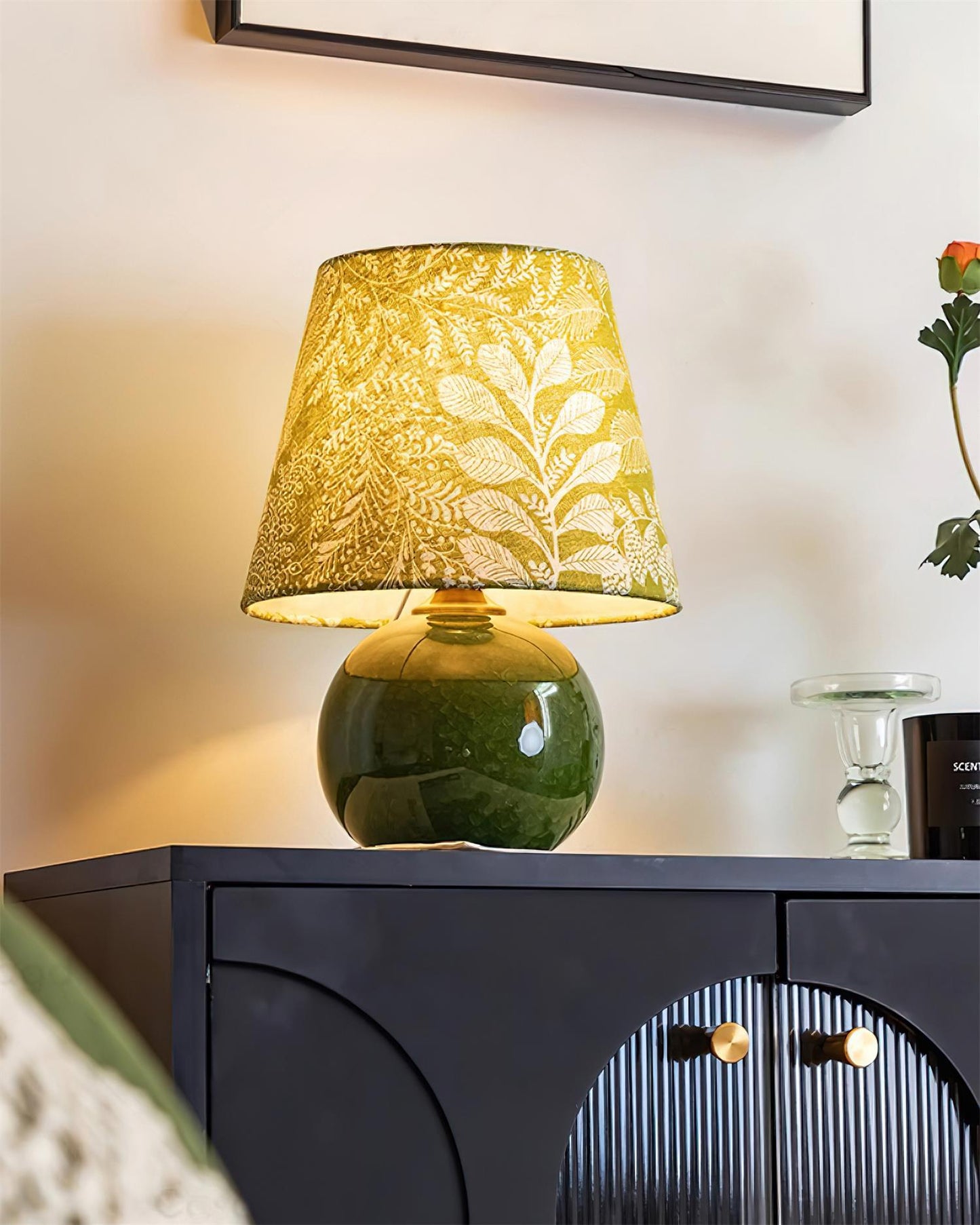 Green Litha Table Lamp - Loonglight