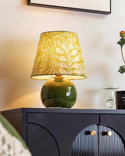 Green Litha Table Lamp - Loonglight