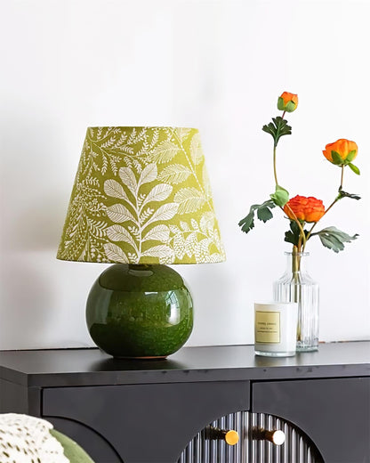 Green Litha Table Lamp - Loonglight