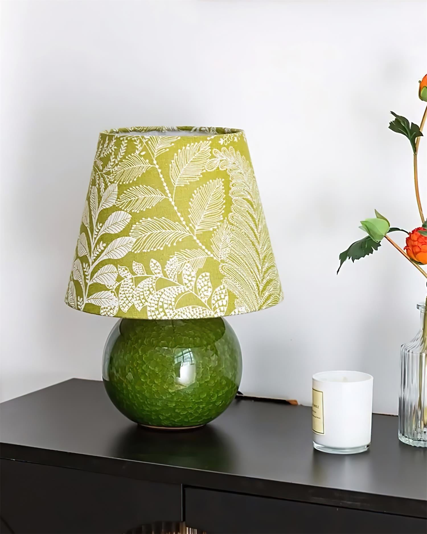 Green Litha Table Lamp - Loonglight